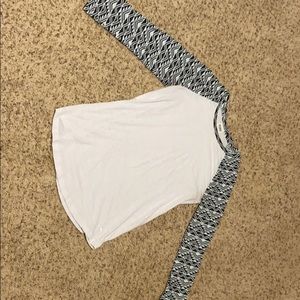 PINK- Size small 3/4 sleeve jersey shirt